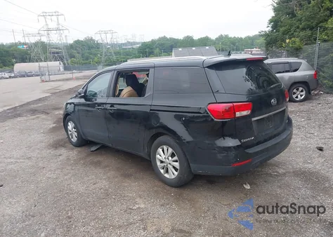 2015 Kia Sedona Lx z USA, uszkodzony, nr VIN KNDMB5C1XF6052786